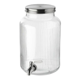 Bình thuỷ tinh 5L có vòi VARDAGEN IKEA chính hãng ( có sẵn)