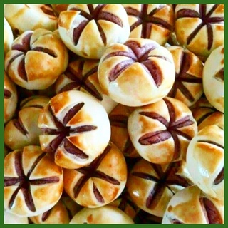 Bánh đồng tiền khoai môn 300g Ăn vặt thuần chay