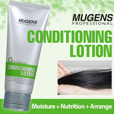 Dầu Xả khô dưỡng và Tạo kiểu Tóc Mugens Conditioning Lotion Cao cấp Hàn Quốc 100ml