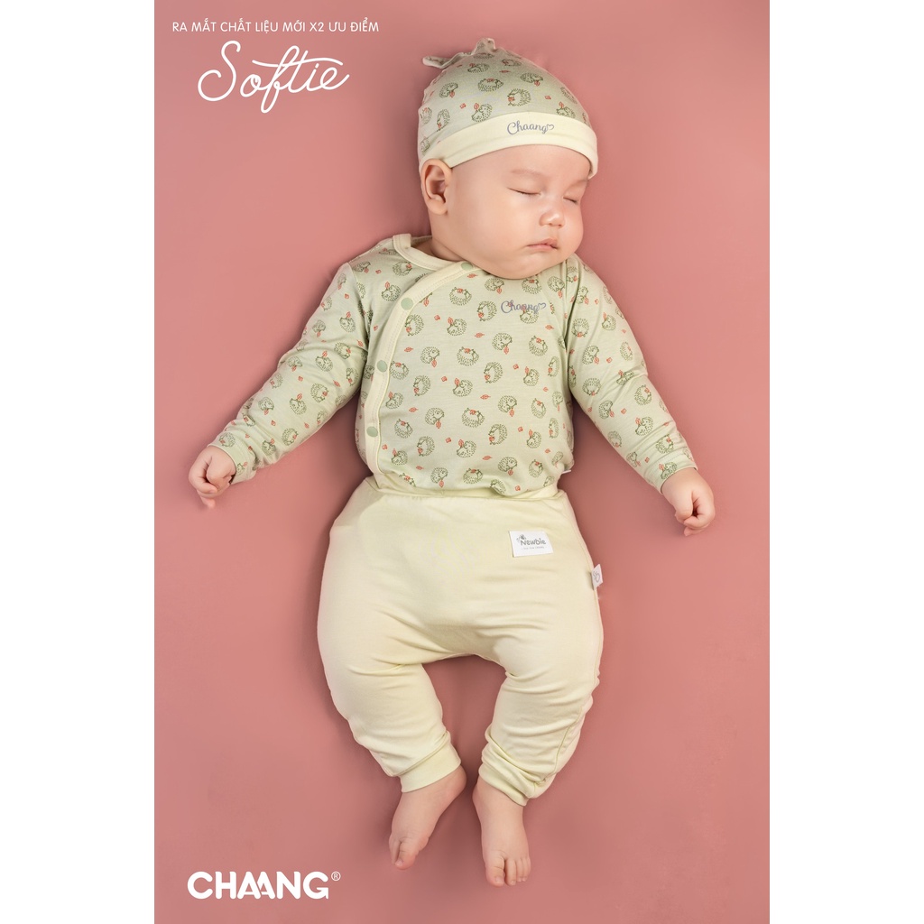 Chaang Set quần dài cho bé sơ sinh , chất cotton dành cho bé từ 0 tháng đến 6 tháng AW2022D11