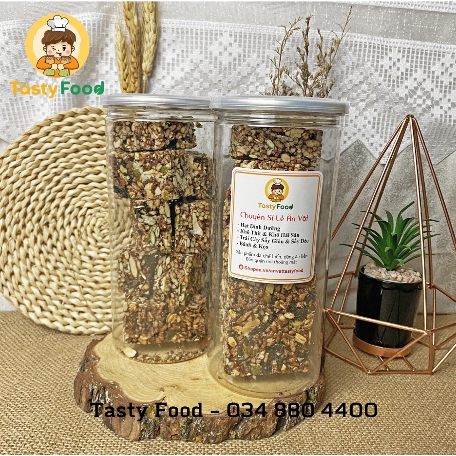 250G Thanh Gạo Lứt Rong Biển Tasty Food