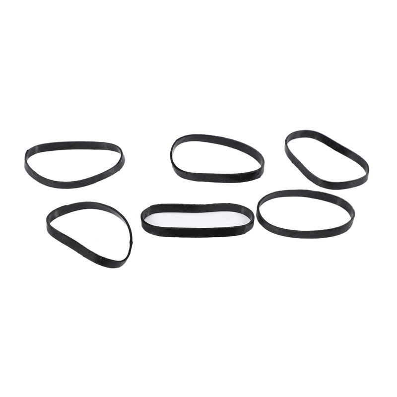 Set 500 dây thun cột tóc màu đen tiện dụng dành cho nữ