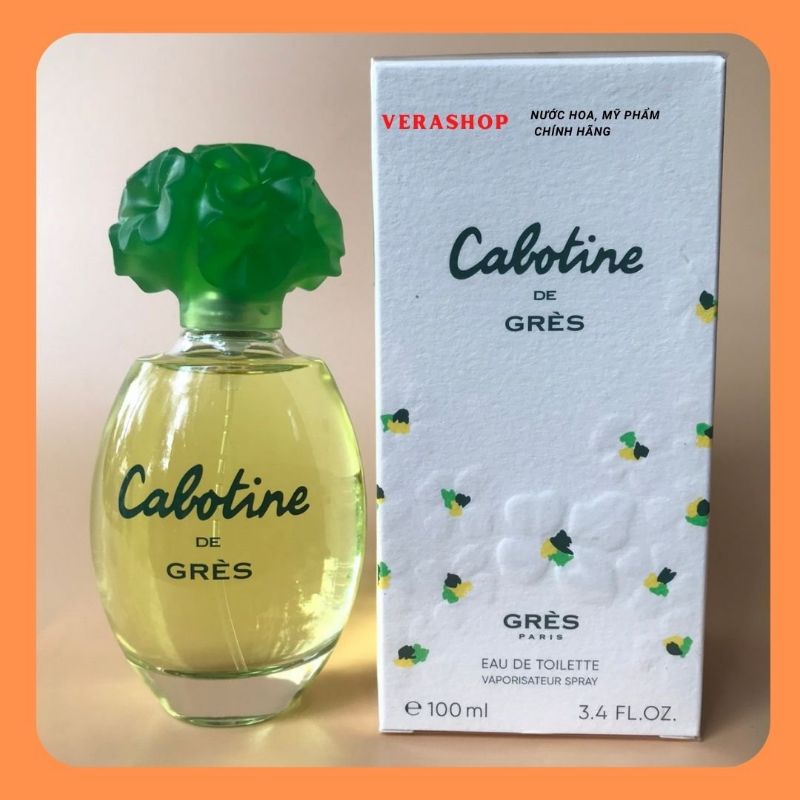 Nước hoa Cabotine de Gres EDT 100ml với hương thơm tinh khiết, dễ chịu sẽ rất phù hợp với những quý cô sang trọng
