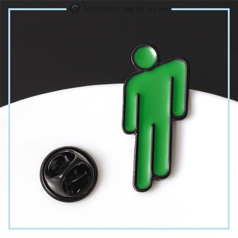 Pin cài áo logo Billie Eilish - GC295