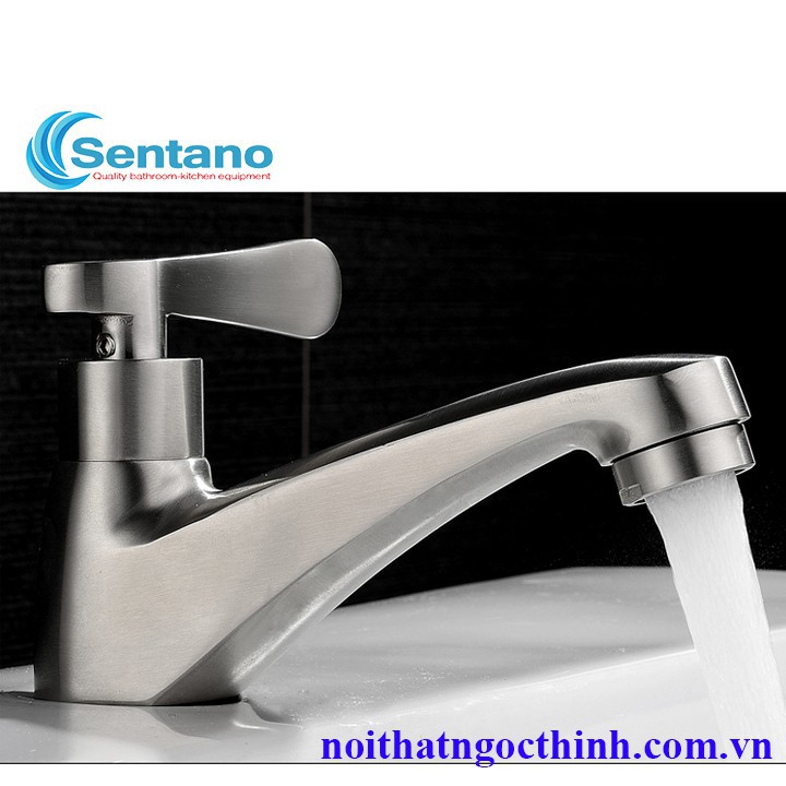 Vòi lavabo lạnh rửa mặt inox 304 cao cấp STN-602 - chậu lanh | BigBuy360 - bigbuy360.vn