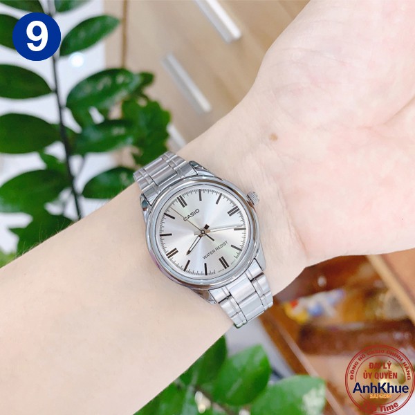 [Mã FASHIONMALLT4 giảm 15% đơn 150K] Đồng hồ nữ dây kim loại Casio Standard chính hãng Anh Khuê LTP-V005 Series (28mm)