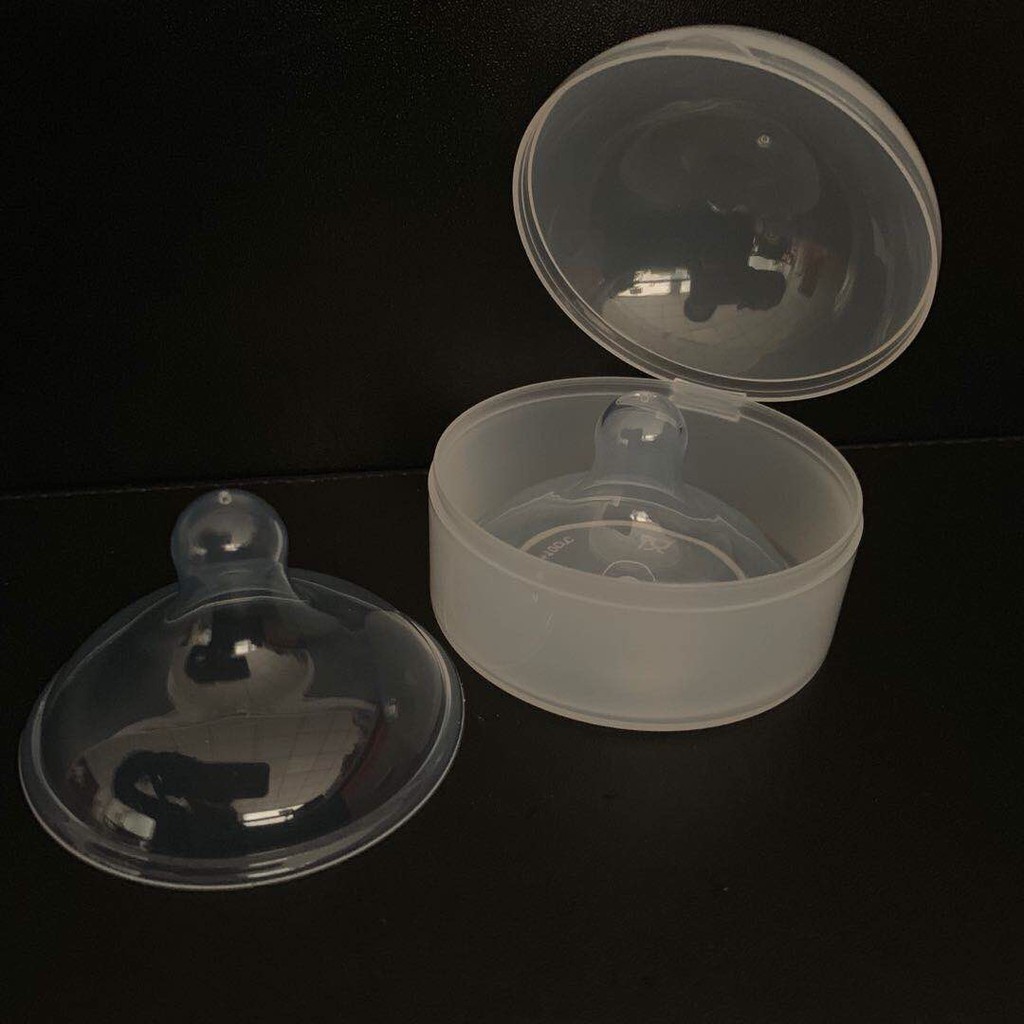 Hộp 2 trợ ti Silicon siêu mềm an toàn cho bé