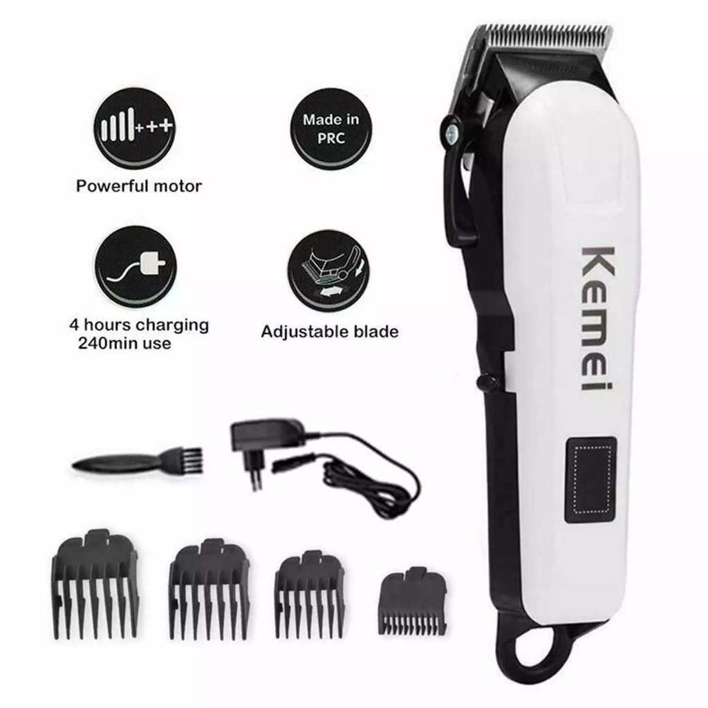 Tông đơ cắt tóc kemei 809a, không dây cao cấp, dễ dàng tiện dụng, an toàn chất lượng…