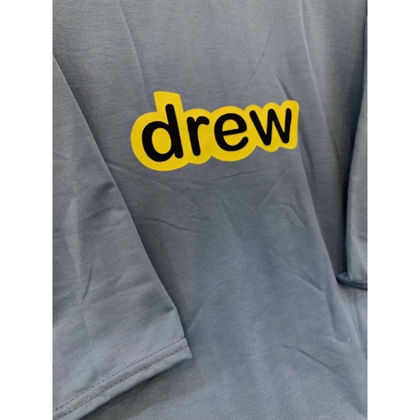 [CÓ ẢNH THẬT] Áo Thun Tay Lỡ DREW Form Rộng  - Áo Phông Tay Lỡ Unisex