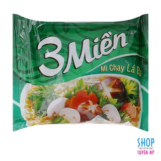Mì chay lá đa 3 Miền - gói 65g