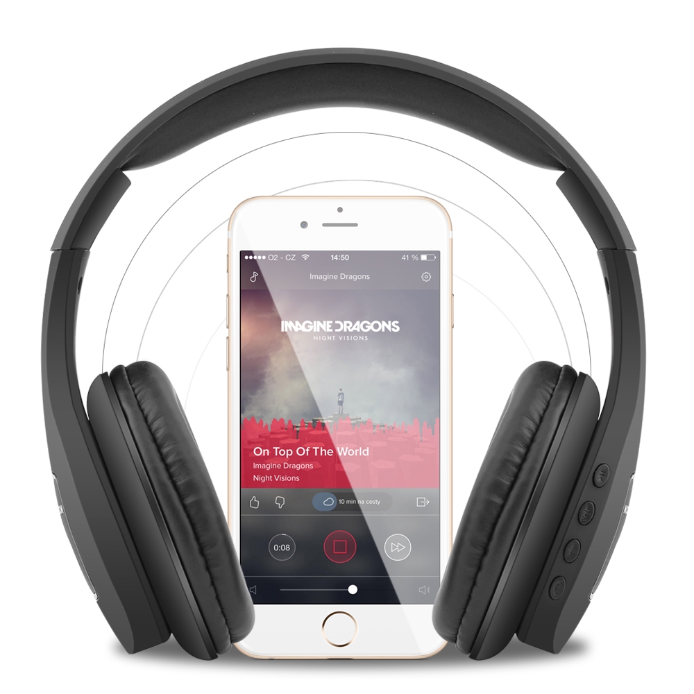 Tai Nghe Không Dây Pulierde T11 Bluetooth 5.0 Phong Cách Thể Thao Với Cáp Aux HD Micro Âm Thanh Nổi