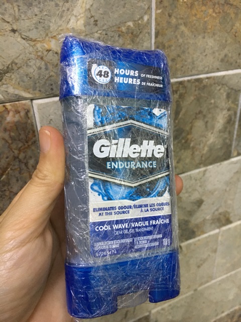 🌸[Canada]LĂN KHỬ MÙI DẠNG GEL GILLETTE ENDURANCE COOL WAVE 108gr