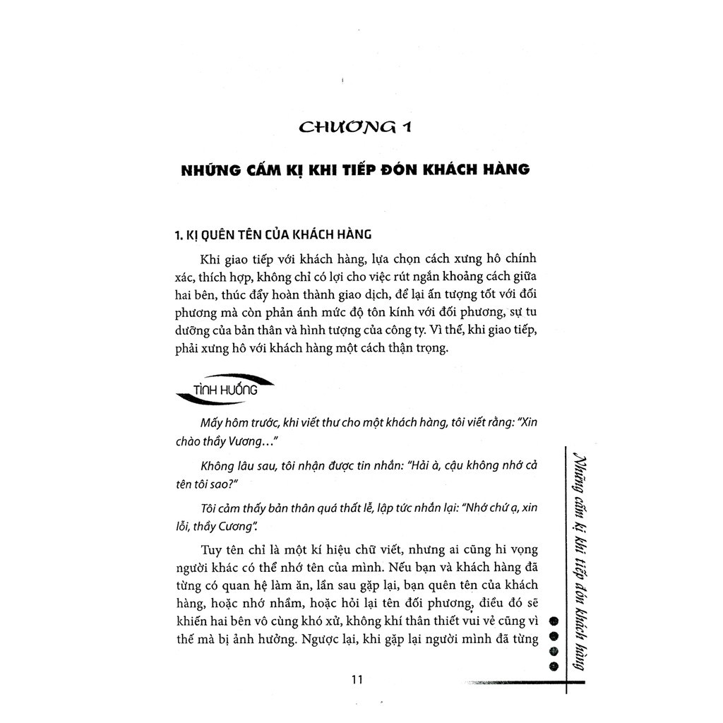Sách thật- Những điều cấm kị khi giao tiếp với khách hàng