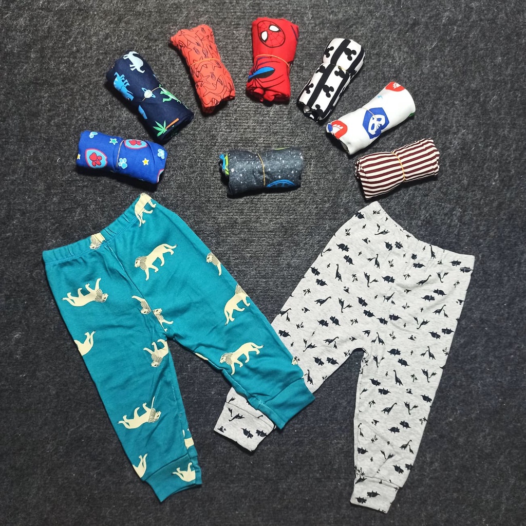 Quần Chục Dài Cotton Chất Đẹp Cho Bé Trai Bé Gái Từ 8-18Kg