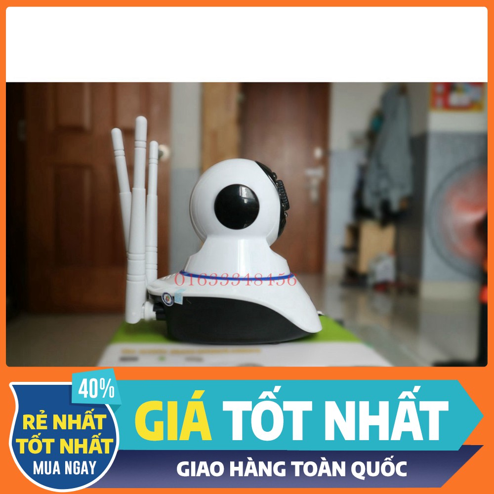 {FREESHIP} Camera IP sáng tạo 3 râu Yoosee cài đặt dễ dàng