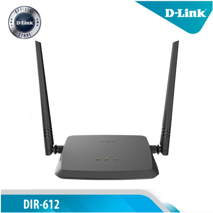 12.12 Hot Deals- Bộ phát wifi N 300Mbps Wilreless Router D-LINK DIR-612 - Version Mới 2021 - Hàng chính hãng