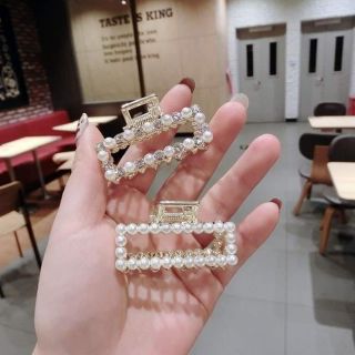 Set cặp kẹp tóc ngọc trai 3 món