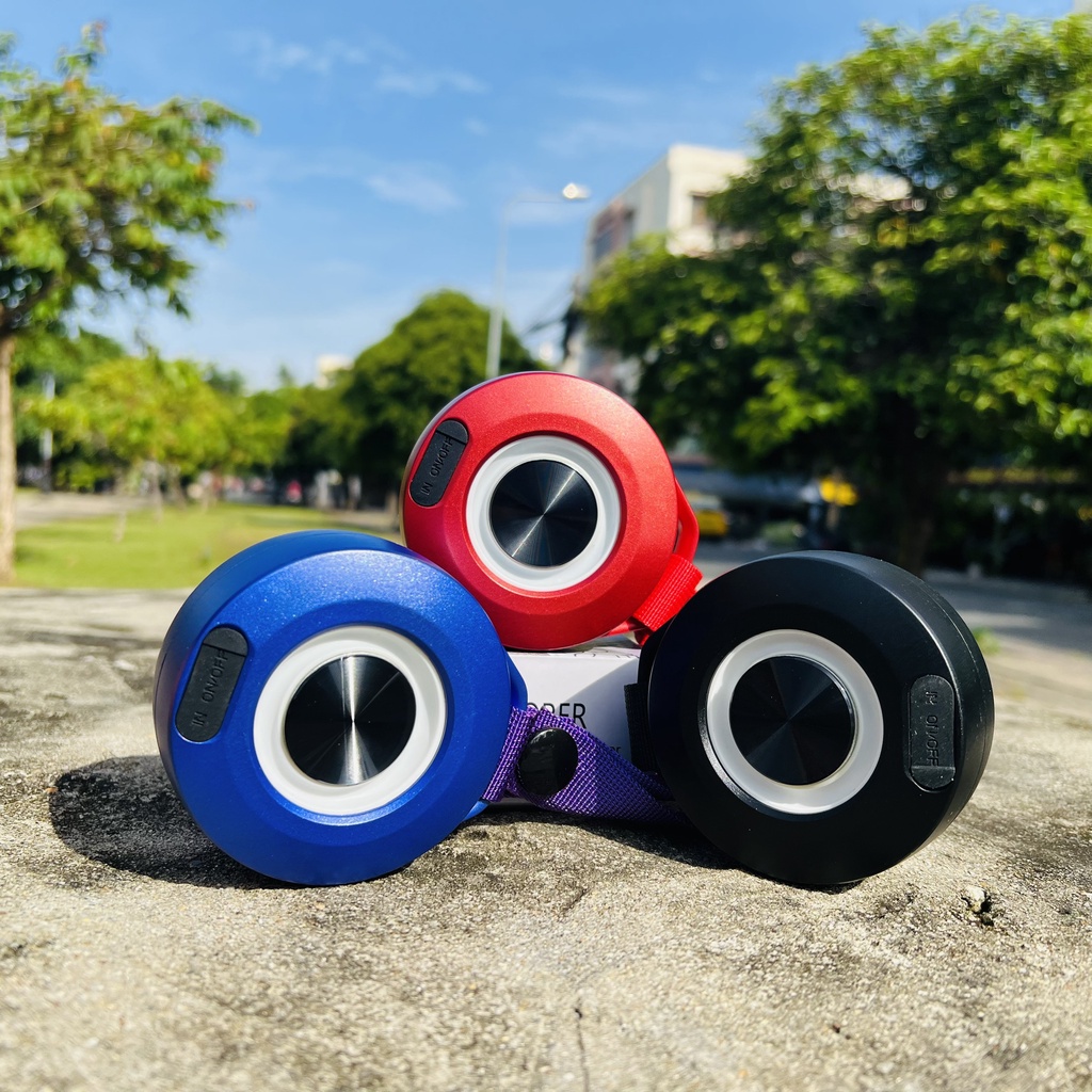 Loa bluetooth mini chính hãng ZQS, tích hợp đèn 7 màu, Radio, USB, Loa blutooth 5.0 Bass mạnh ma LOA222