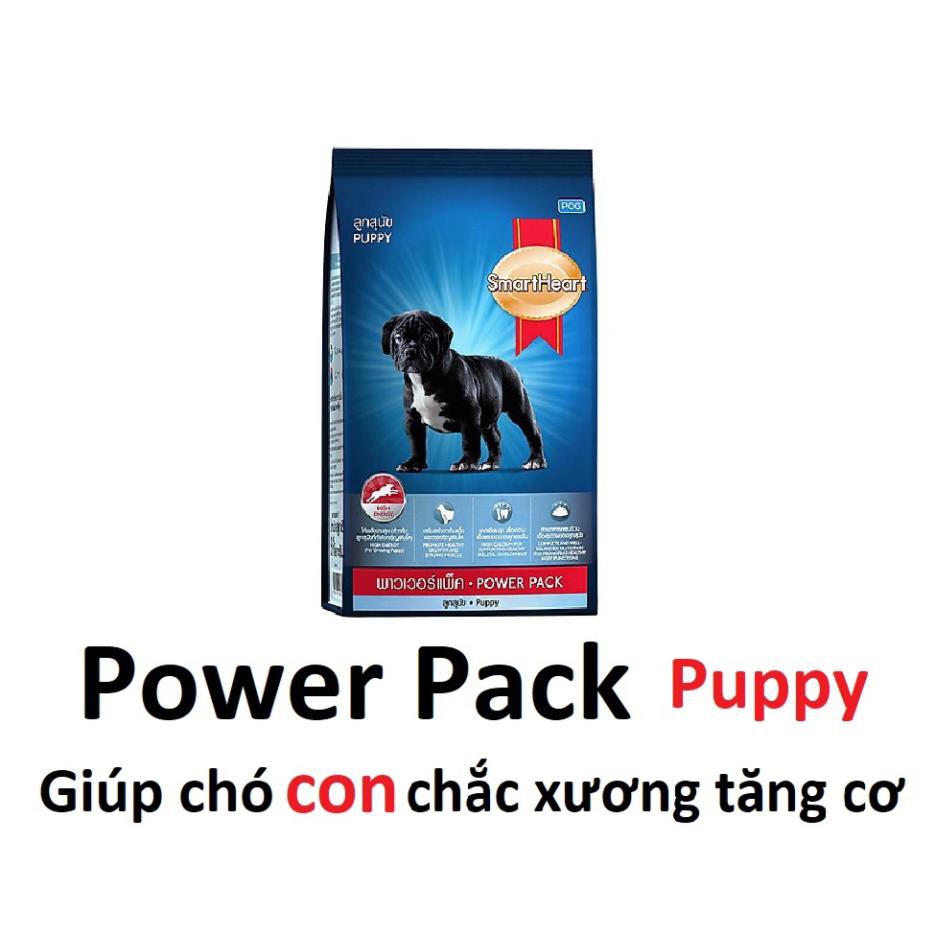 (Gòi nhỏ 300gr) SmartHeart Power Pack Puppy gói 300gr dành cho chó con tăng cơ chắc xương