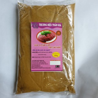 Gia vị tẩm ướp thịt bò khô gói 500g cho món bò khô ngon đúng điệu