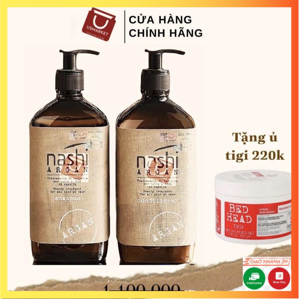 [Mua 1 tặng 1] CẶP GỘI XẢ NASHI ARGAN PHỤC HỒI TÓC | BigBuy360 - bigbuy360.vn