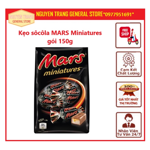 Kẹo sôcôla MARS Miniatures gói 150g