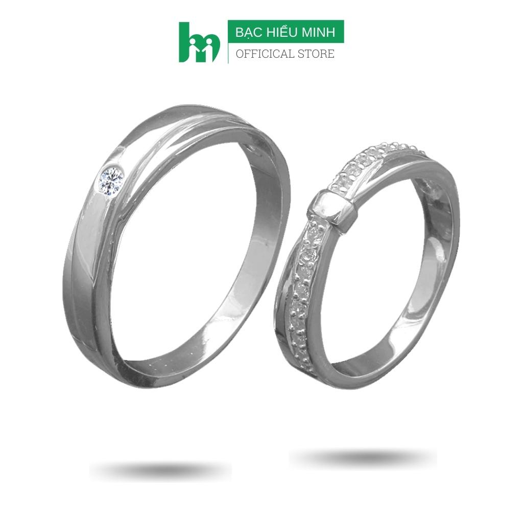 Nhẫn Đôi Bạc - Tình Yêu Mang Theo - BẠC HIỂU MINH NC482