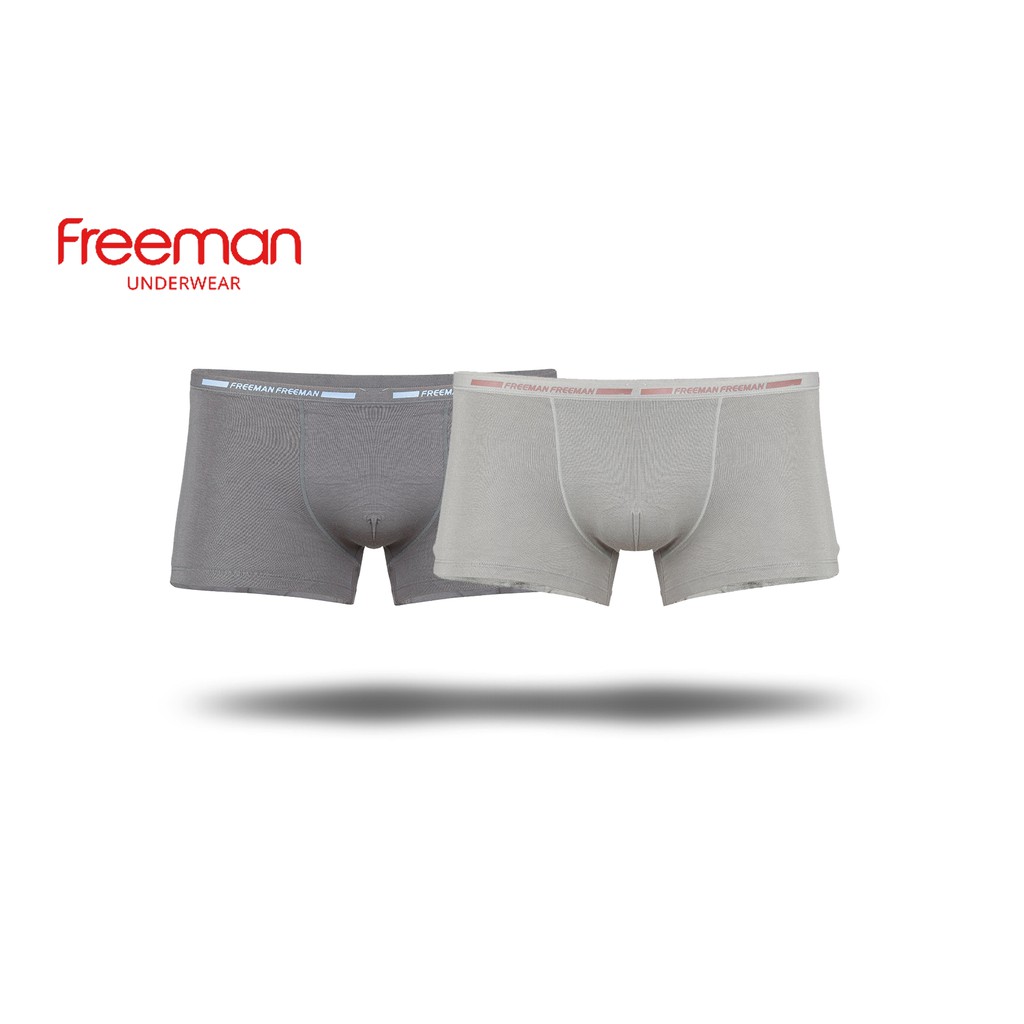 Quần lót boxer viscose hiệu FREEMAN [Combo 2] 6517