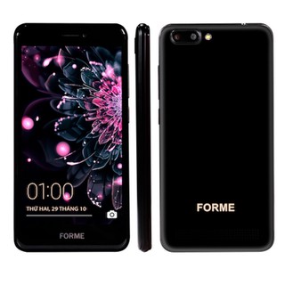 Điện thoại thông minh 2 sim 2 sóng forme a77, cảm ứng 5 inch thông minh - phần mềm android 6.0 - pin 2200 mAh - mới 100%