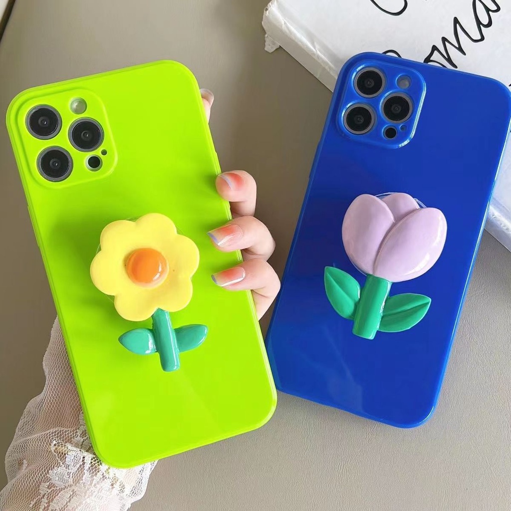 Ốp Điện Thoại Màu Kẹo Dạ Quang Sang Trọng Cho 13 12 11 Pro max xs max xr 7 8 6 6s plus se 2020 Đứng