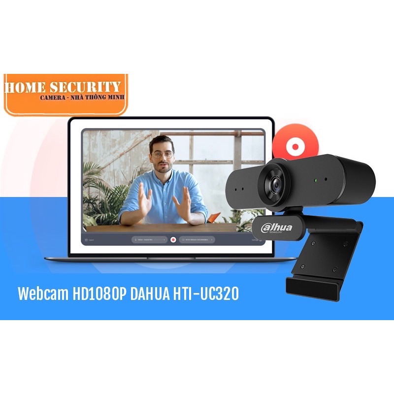 WEBCAM DAHUA HTI-UC320 HD1080P, BẢO HÀNH 2 NĂM | BigBuy360 - bigbuy360.vn