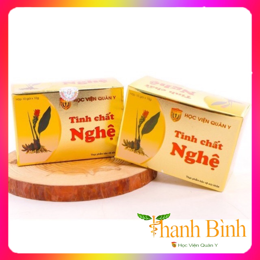 Tinh Bột Nghệ, Tinh Chất Nghệ Học Viện Quân Y - Hỗ trợ trị viêm đau dạ dày, tá tràng