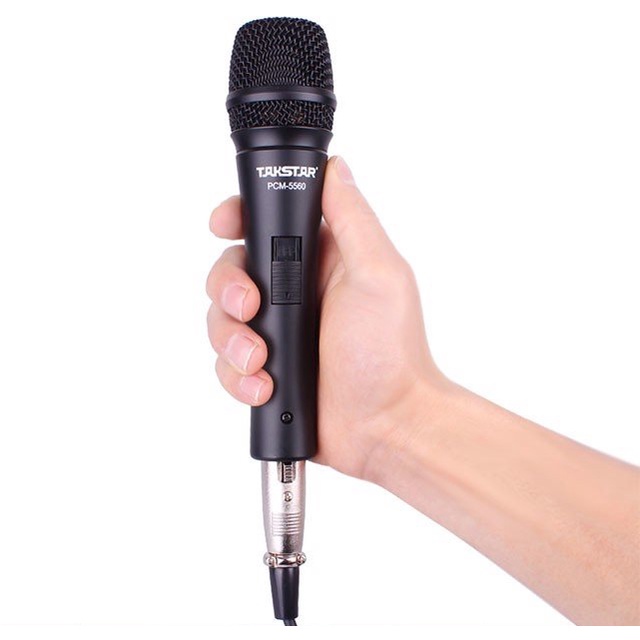 [Mã ELHACE giảm 4% đơn 300K] Micro Hát Karaoke Online Takstar PCM-5560 (Đen)