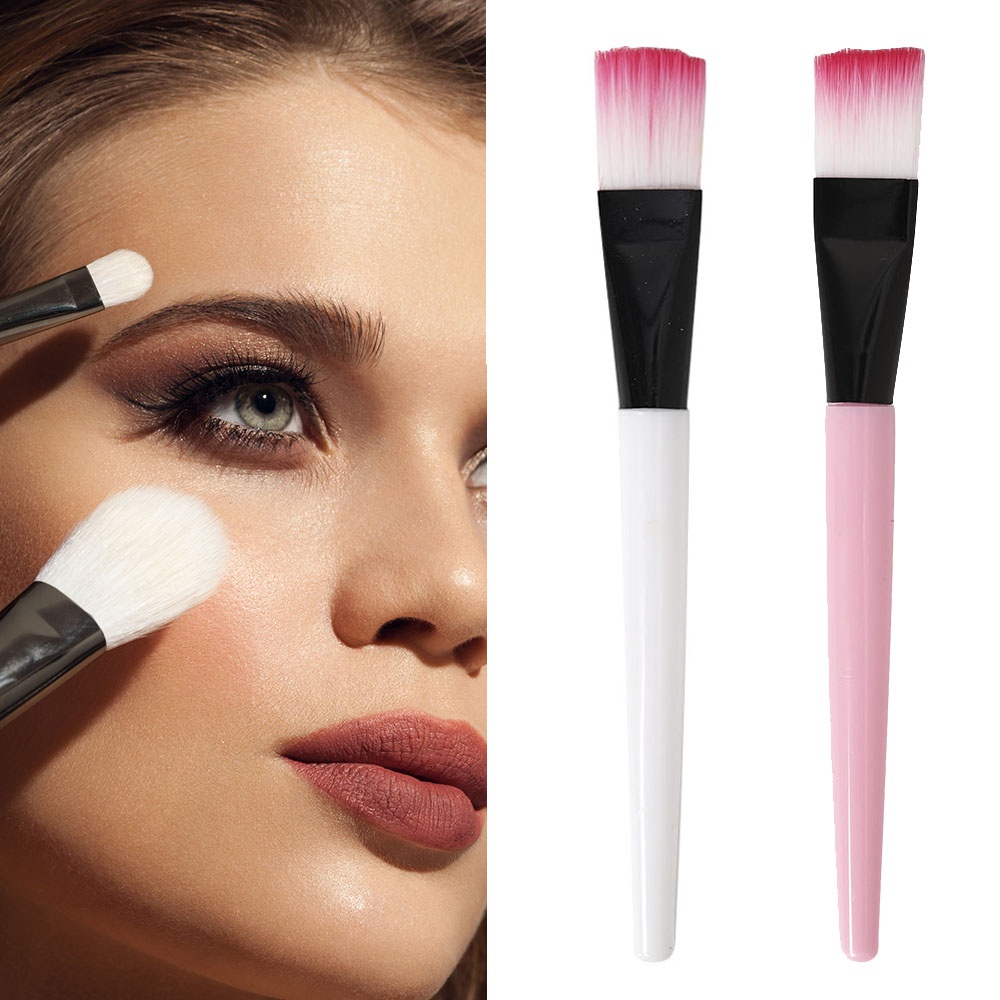 [Hàng mới về] Cọ trang điểm tay cầm bằng nhựa thiết kế nhỏ gọn tiện dụng