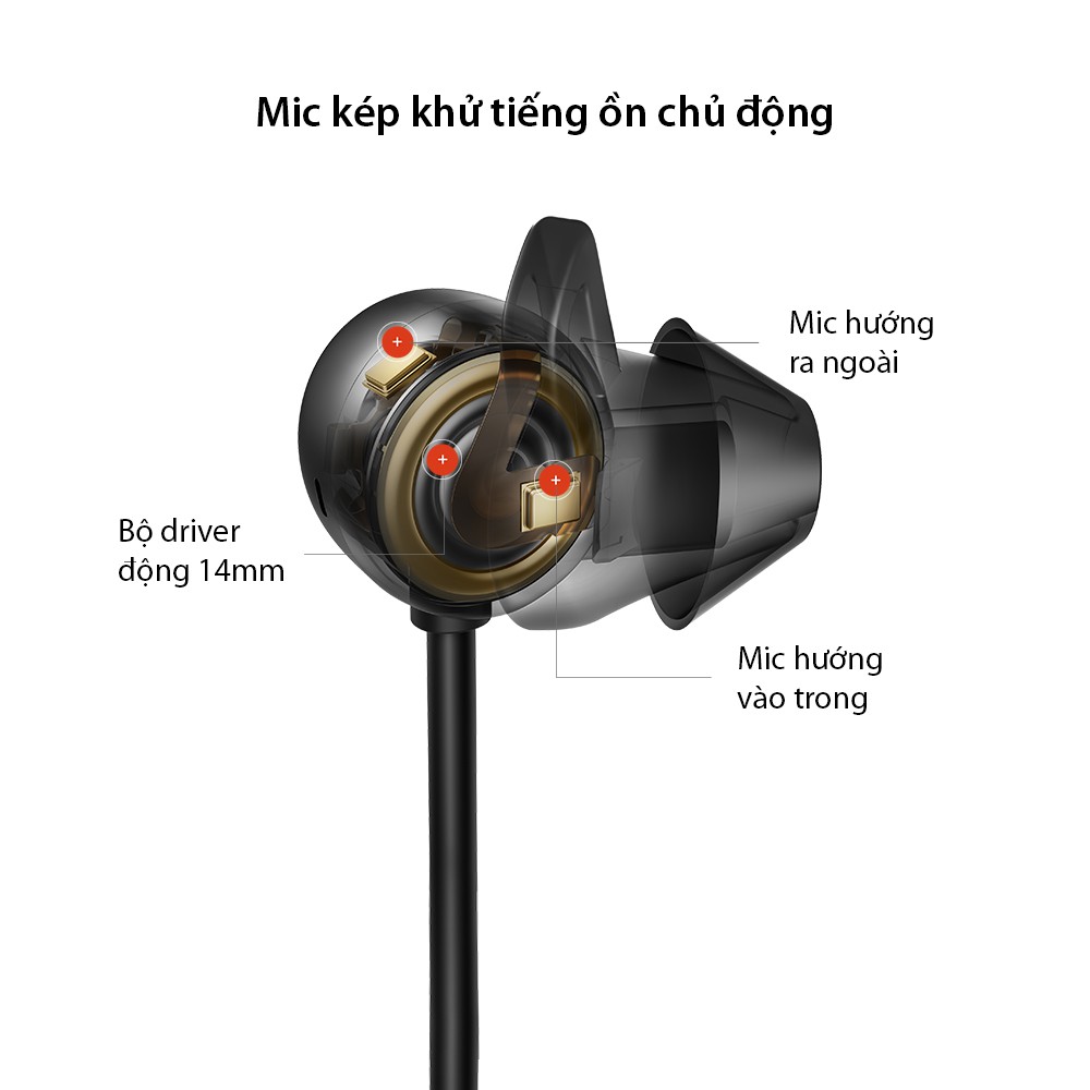 Tai nghe Huawei FreeLace Pro | Mic kép chống ồn chủ động | Chế độ nhận dạng môi trường xung quanh | kêt nối với thế giới