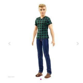 Búp bê Ken Barbie Fashionista DWK44 4 - Bổ sung cho bộ sưu tập Barbie Yoga có khớp Made to Move