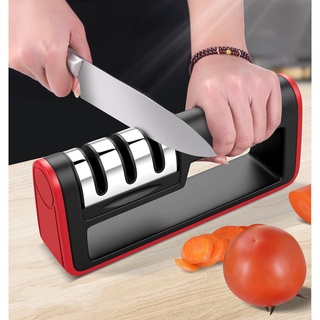 Dụng cụ mài dao kéo bộ mài dao cầm tay 3 rãnh cao cấp