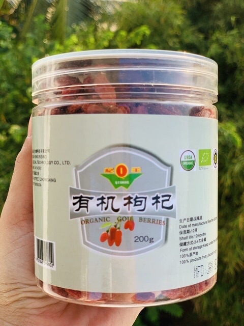 Kỷ tử Ninh Hạ hữu cơ 200g