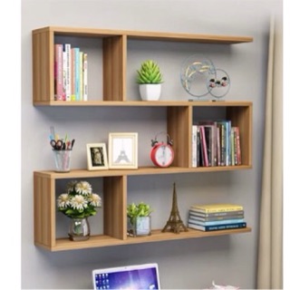 Kệ sách gỗ treo tường đa năng ( có sẵn ) rộng 1m20cm
