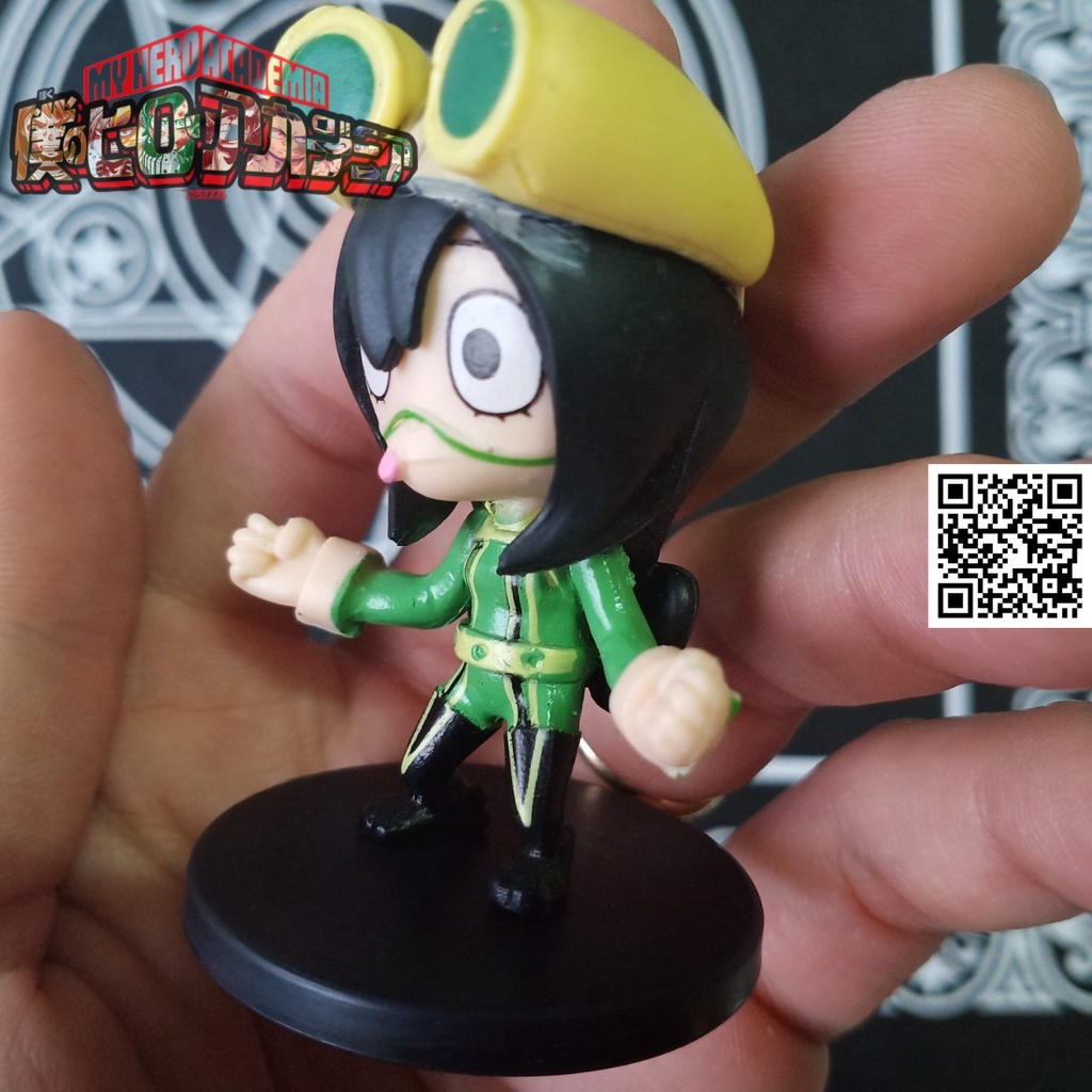 Mô hình mũm mĩm Asui Tsuyu biệt danh Froppy bé cóc Anime My Hero học viện siêu anh hùng 1920 2