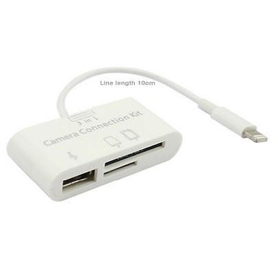 Dây Đọc Thẻ Nhớ Sd Camera Dslr Cho Ipad , Iphone 7 6 5