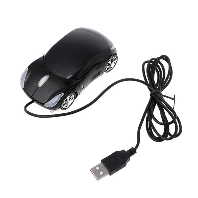 Chuột Chơi Game Có Dây 1000DPI Thiết Kế Hình Xe Hơi 3D Nhiều Màu Sắc