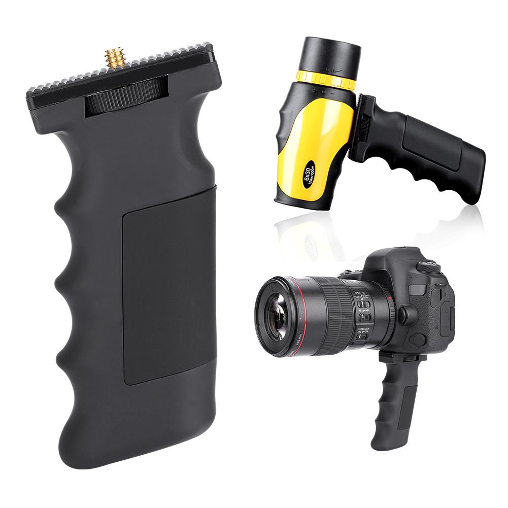 Tay cầm chống rung cho máy chụp hình đai ốc nối 1/4 inch