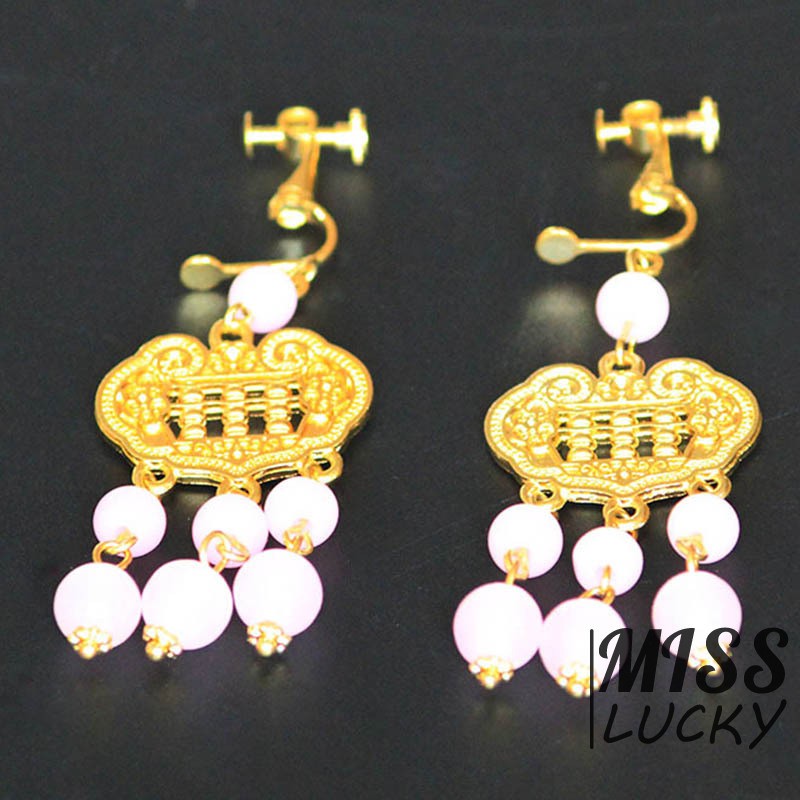 Phụ kiện tóc vàng kiểu dáng thời trang thanh tú cho cô dâu