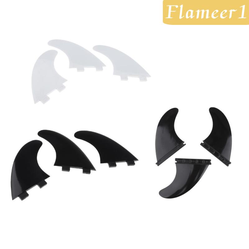 Set 1 / 3 Gậy Ba Chân Bằng Nylon Màu Đen Cho Ván Lướt Sóng