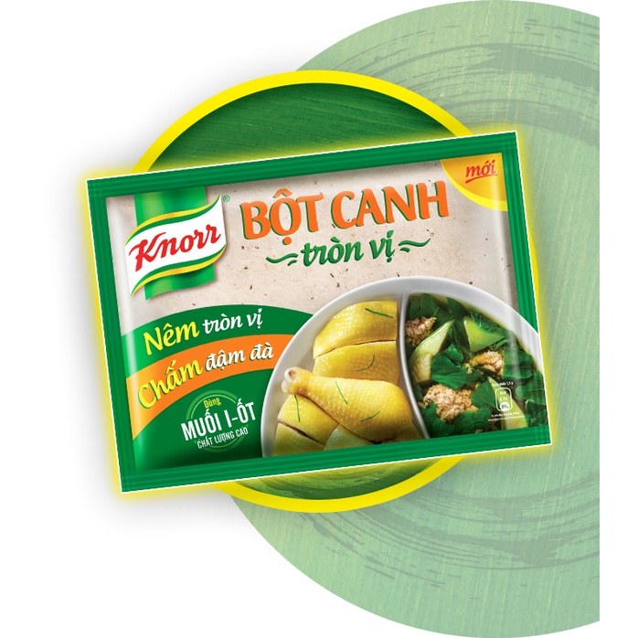 Bột canh Knorr tròn vị gói 190g