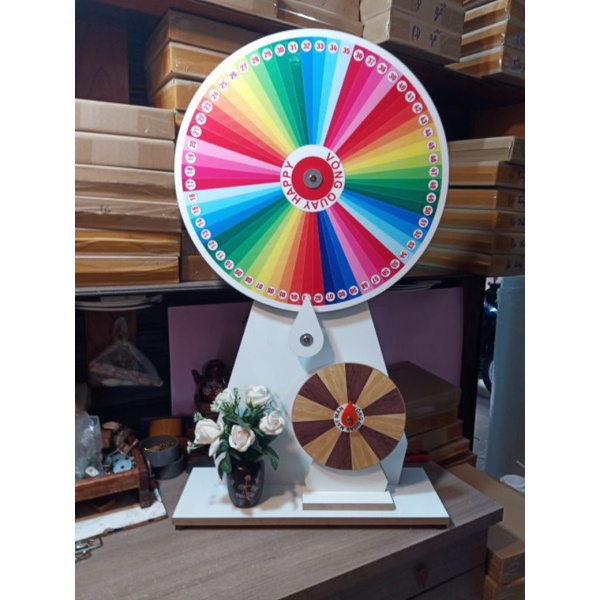 VÒNG QUAY KỲ DIỆU 60 ô - SIZE 60cm * 100cm