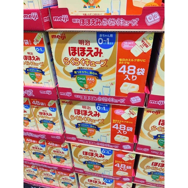 Sữa Meiji 24 Thanh/lon 0-1/ 1-3 đủ số Nội Địa Nhật Bản