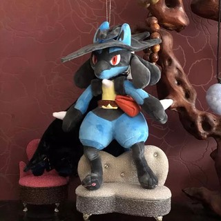 Gấu bông pokemon hiệp sĩ bóng đêm Lucario 30cm