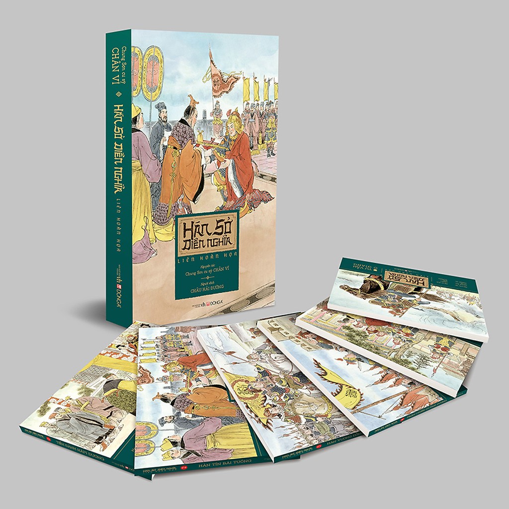 Note Boxset Hán Sở Tranh Hùng Liên Hoàn Họa